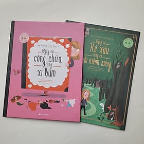 (Bìa cứng – Minh hoạ màu) BỘ SÁCH “BẬT MÍ NHỮNG BÍ MẬT ĐỘNG TRỜI” gồm 2 cuốn: Ngay cả công chúa cũng xì bủm, Ngay cả kẻ xấu cũng có nỗi niềm riêng - Ilan Brenman – Lam biên soạn – Crabit Kidbooks - Bi Chu