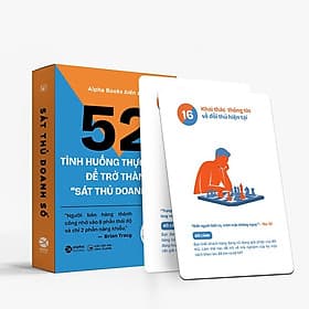 Flashcard Kỹ Năng Bán Hàng - 52 Tình Huống Thực Chiến Để Trở Thành Sát Thủ Doanh Số - Do