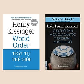 Combo Xuôi Dòng Lịch Sử: Bài Học Israel - Cuộc Hồi Sinh Vĩ Đại Của Dân Tộc Thông Minh Nhất Thế Giới + Trật Tự Thế Giới - Minh Minh
