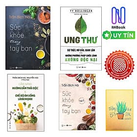 Combo 4 Cuốn Sách Chăm Sóc Sức Khỏe: Sức Khỏe Trong Tay Bạn Tập 1 + Sức Khỏe Trong Tay Bạn - Tập 2 + Cẩm Nang Hướng Dẫn Thải Độc & Chế Độ Ăn Uống Lành Mạnh + Ung Thư - Sự Thật, Hư Cấu, Gian Lận Và Những Phương Pháp Chữa Lành Không Độc Hại - An Lan