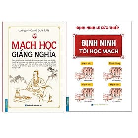 Combo sách Định Ninh Tôi Học Mạch / Mạch Học Giảng Nghĩa (Bìa Cứng) - Minh Minh