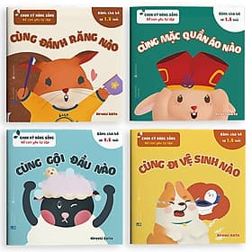 Kỹ năng sống - Sách Ehon đồng hành cùng con yêu tự lập - Đồng Lập