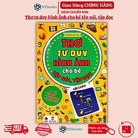 Sách Thơ tư duy hình ảnh cho bé tập nói tập đọc - Đại Mai