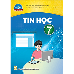 Sách giáo khoa Tin Học 7- Chân Trời Sáng Tạo (Kèm Nilon bọc Sách) - Chà