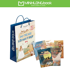 Sách: Combo Dạy Trẻ Nói Lời Hay Ý Đẹp - Túi 2 (Từ Quyển 6 Đến 10) - Minh Hà