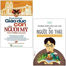 Combo Sách Phương Pháp Giáo Dục Con Của Người Mỹ Và Người Do Thái - Phương Hà
