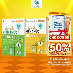 Làm chủ kiến thức Tiếng Anh bằng sơ đồ tư duy Lớp 8 (Tập 1 + Tập 2) - TKBooks - Kiến Bằng