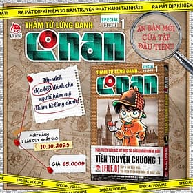 (Special Volume 1) THÁM TỬ LỪNG DANH CONAN - Gosho Aoyama – NXB Kim Đồng - Kim Hye-Jin