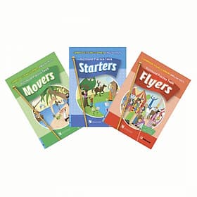 Starters Movers Flyers Combo 3 quyển - Luyện thi chứng chi Cambridge Tiểu Học + Kèm Đĩa CD