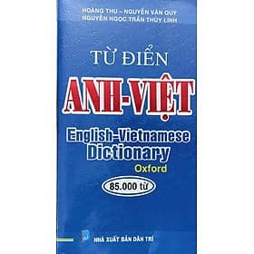 Từ Điển Anh - Việt (85000 Từ) - Việt Anh