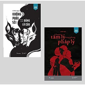 Combo 2 Cuốn: Không Phải Sói Nhưng Cũng Đừng Là Cừu + Chuyện Tâm Lý Trong Phòng Pháp Lý - AZ Việt Nam - Lý Nam