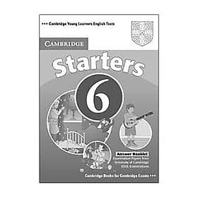 Cambridge Young Learners English Tests 6 Starters Answer Booklet - Léa