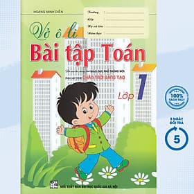 Vở Ô Li Bài Tập Toán Lớp 1 (Bám Sát SGK Chân Trời Sáng Tạo) _HA - Nha Nha
