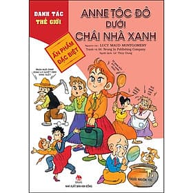Sách Danh Tác Thế Giới - Anne Tóc Đỏ Dưới Chái Nhà Xanh - Kim Hyojin