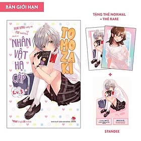 Nhân Vật Hạ Cấp Tomozaki - Tập 3 - Bản Giới Hạn - Tặng Thẻ Normal + Thẻ Rare + Standee - Hạ