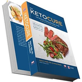 Sách The Keto Cure, Thực dưỡng đúng cách để có một cơ thể khỏe và đẹp - Chà