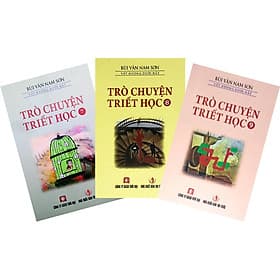 Combo 3 Cuốn: Trò Chuyện Triết Học Tập 7,8,9 (Tái Bản) - Nhà Xuất Bản Tri Thức
