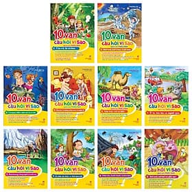Combo 10 Vạn Câu Hỏi Vì Sao Dành Cho Thiếu Nhi - Minh Minh