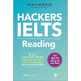 Sách Hackers IELTS Reading (Tái Bản) - Hackers