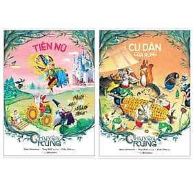 Combo 2 cuốn chuyện rừng: Tiên Nữ + Cư Dân Của Rừng ( Bộ chuyện vui nhộn,đầy màu sắc dành cho các bé) - Vũ