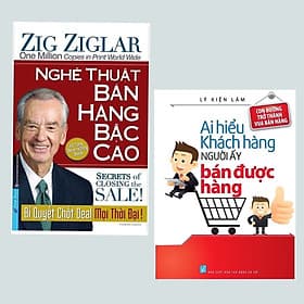 Combo 2 Cuốn Sách Bán Hàng hay Nhất : Ai Hiểu Được Khách Hàng Người Ấy Bán Được Hàng + Nghệ Thuật Bán Hàng Bậc Cao - Việt Hà