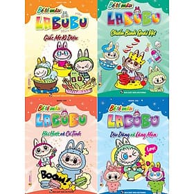 Combo Bé Tô Màu Labubu (HA) - Hồng Mâu