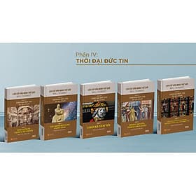Sách IRED Books - Lịch sử văn minh thế giới phần 4: Thời đại đức tin - The Age of Faith (trọn bộ 5 tập) - Will Durant - Thế Đức