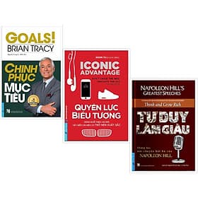 Combo Chinh Phục Mục Tiêu + Quyền Lực Biểu Tượng + Tư Duy Làm Giàu - First News - Việt Chi