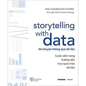 Sách Storytelling With Data - Kể Chuyện Thông Qua Dữ Liệu (Cuốn Cẩm Nang Hướng Dẫn Trực Quan Hóa Dữ Liệu)