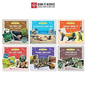 Khám Phá Thế Giới - Song Ngữ Việt Anh - Cho Trẻ 3 - 9 Tuổi - Combo 10 Cuốn - Đinh Tị Books - An
