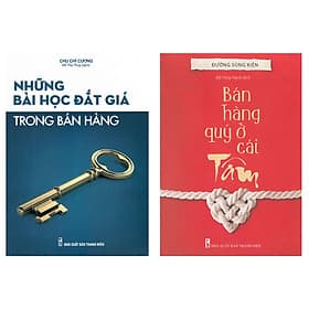 Combo 2 Cuốn Bán Hàng Qúy Ở Cái Tâm + Những Bài Học Đắt Giá Trong Bán Hàng - 