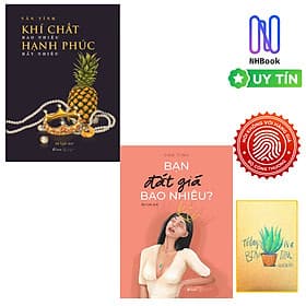 Combo Bạn Đắt Giá Bao Nhiêu + Khí Chất Bao Nhiêu - Hạnh Phúc Bấy Nhiêu (2 Cuốn) - Hạ