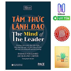 Sách Tâm Thức Lãnh Đạo (The Mind Of The Leader) - Tặng sổ tay xương rồng - Léa
