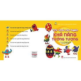 Sách Trò Chơi Rèn Luyện Khả Năng Tưởng Tượng - Sân Chơi Trí Tuệ Của Chim Đa Đa - 