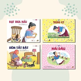 Sách Ehon phát triển tư duy cho bé 3 đến 6 tuổi - Combo bà Baba - 4 cuốn bìa mềm (Tranh truyện Ehon Nhật Bản) - Nhật Nam