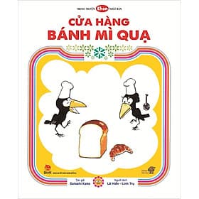 Sách Tranh Truyện Ehon Nhật Bản - Cửa Hàng Bánh Mì Quạ - Phương Phương