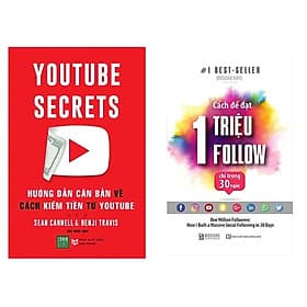 Combo 2Q: Hướng Dẫn Căn Bản Cách Kiếm Tiền Từ Youtube + Cách Để Đạt 1 Triệu Follow Chỉ Trong 30 Ngày (Sách Kinh Doanh/Marketing/Mạng Xã Hội) - Trí