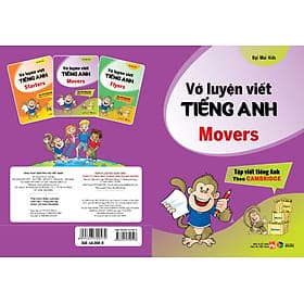 Vở luyện viết tiếng anh : Starters , Movers , Flyers - lẻ tùy chọn : Tập viết tiếng anh theo Cambridge - Ánh Mai