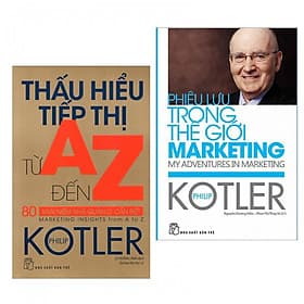 Combo sách hay: Phiêu Lưu Trong Thế Giới Marketing + Thấu Hiểu Tiếp Thị Từ A Đến Z - 80 Khái Niệm Nhà Quản Lý Cần Biết