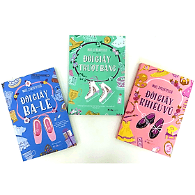 Combo: Hộp Sách Gieo Mầm Tri Thức- BỘ SÁCH VH KINH ĐIỂN SHOE BOOKS ( Trọn Bộ 3 Cuốn) : Đôi Giày Ba Lê + Đôi Giày Trượt Băng + Đôi Giày Khiêu Vũ - Tri Thức