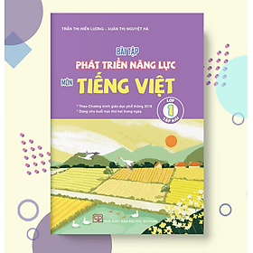 Bài tập phát triển năng lực môn tiếng việt lớp 1 tập 2 - PB1 - Đại sư Jetsunma Palmo
