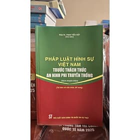Pháp luật hình sự Việt Nam trước thách thức an ninh phi truyền thống - An Vi