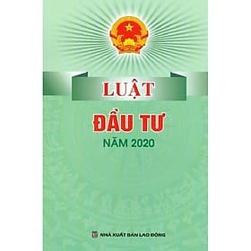 Luật Đầu Tư Năm 2020 - Nhà Sách Dân Hiền