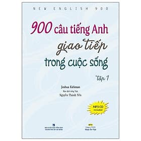 Sách 900 Câu Tiếng Anh Giao Tiếp Trong Cuộc Sống - Tập 1 (Kèm file MP3) - Việt Anh