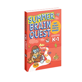 Sách Summer brain quest k1 ( 5 - 6 tuổi ) - Sách cho trẻ bằng tiếng anh - Châu Sa
