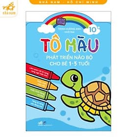 Bộ Tô màu phát triển não bộ cho bé 1-5 tuổi (10 tập) (Nhã Nam HCM) - Nhã Nam