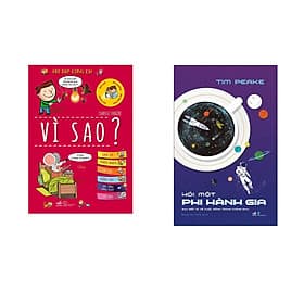 Combo 2 cuốn sách: Hỏi đáp cùng em: Vì sao? + Hỏi đáp cùng phi hành gia - Nhã Nam