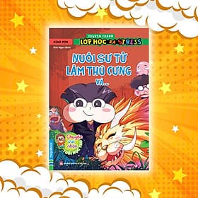 Sách Truyện Tranh Lớp Học Xả Stress - Nha Nha