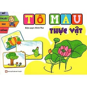 Sách Thực Vật - Tô Màu - NXB Mỹ Thuật