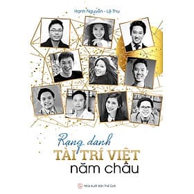 Sách Rạng Danh Tài Trí Việt Năm Châu - NXB Thế Giới